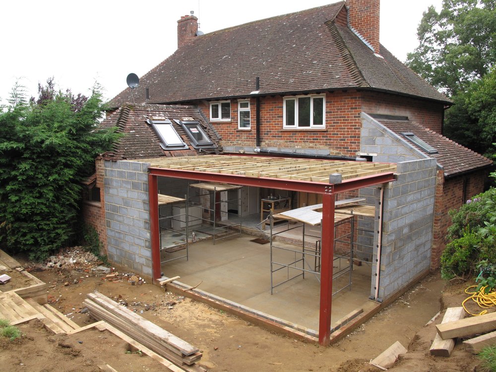 Home Extension Almost Complete