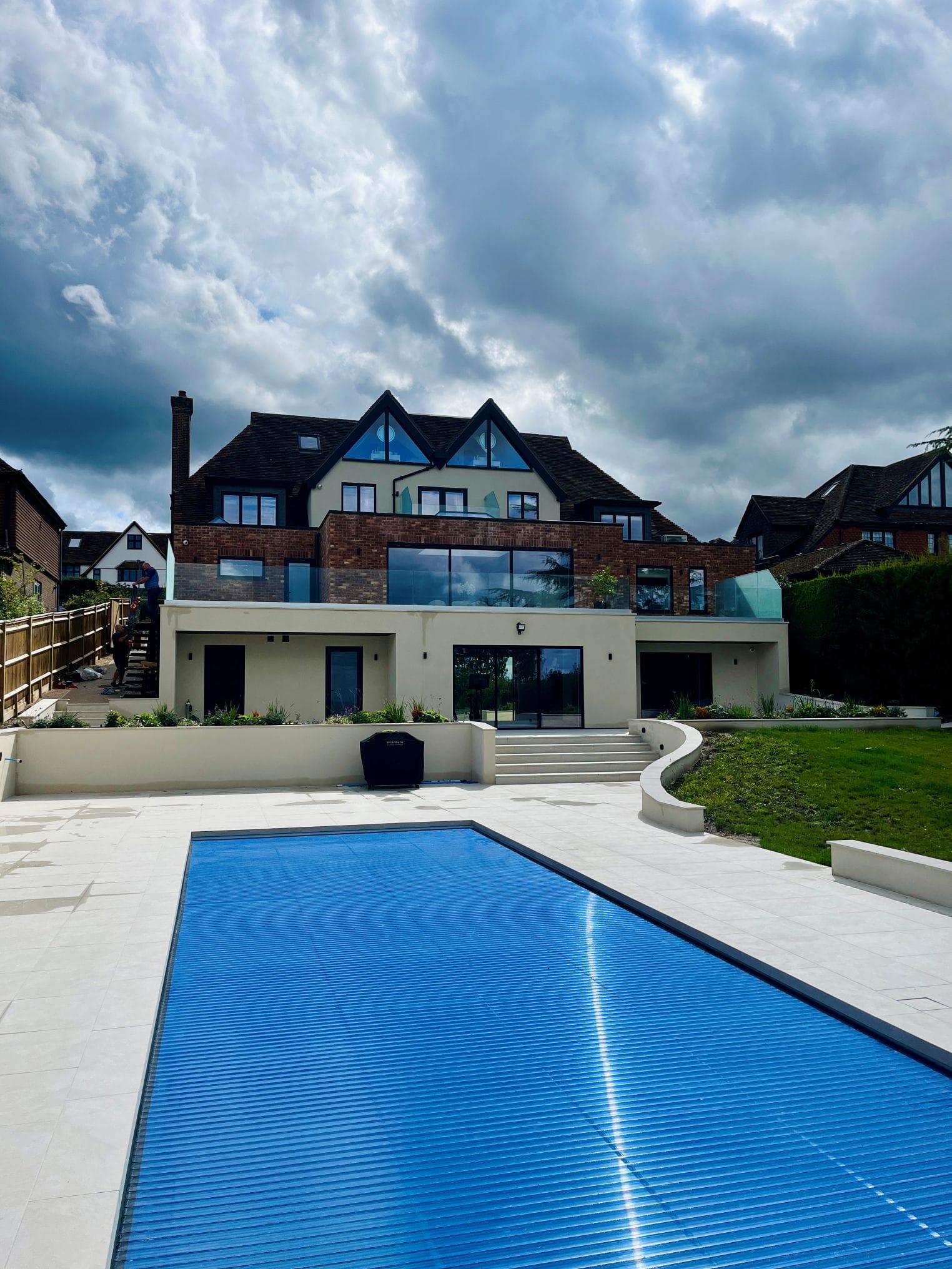 Poolside View